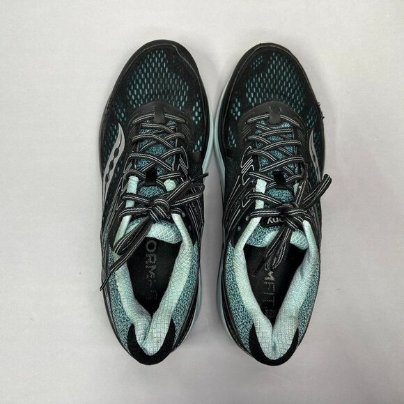 Saucony Echelon 7 Running Shoes Women's 10.5 Black Athletic Training Sneakers - Picture 9 of 12